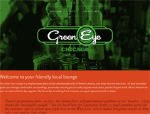 Tablet Screenshot of greeneyelounge.com